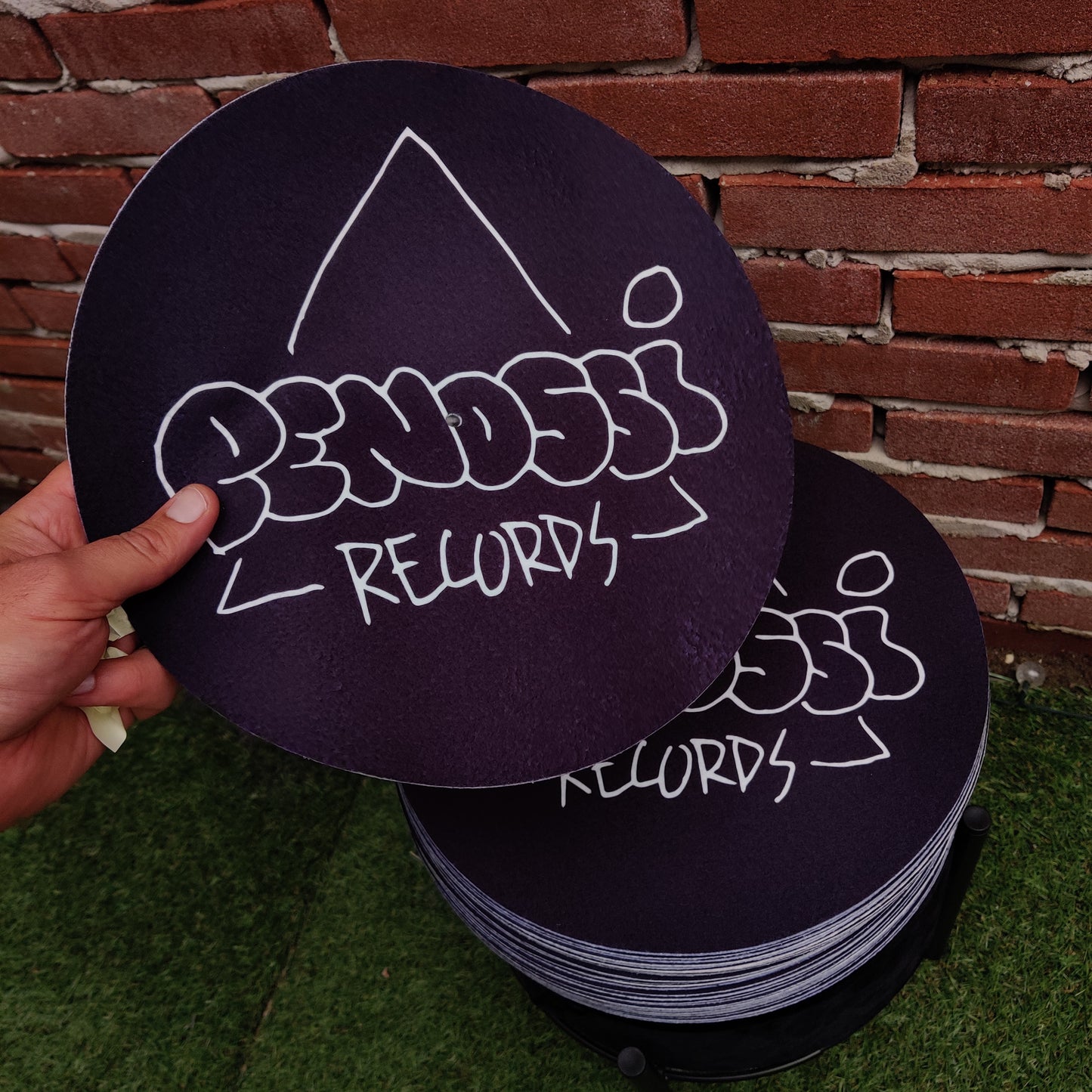 Bedrukte slipmat 12" (all-round)