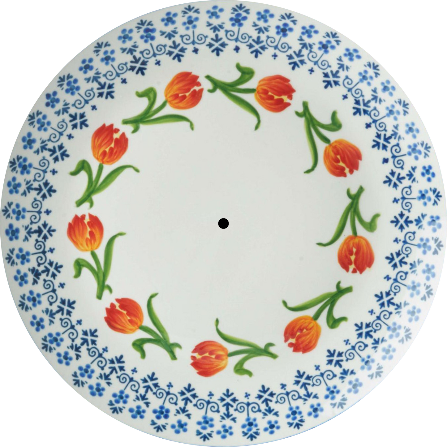 Delfts blauw bord slipmat