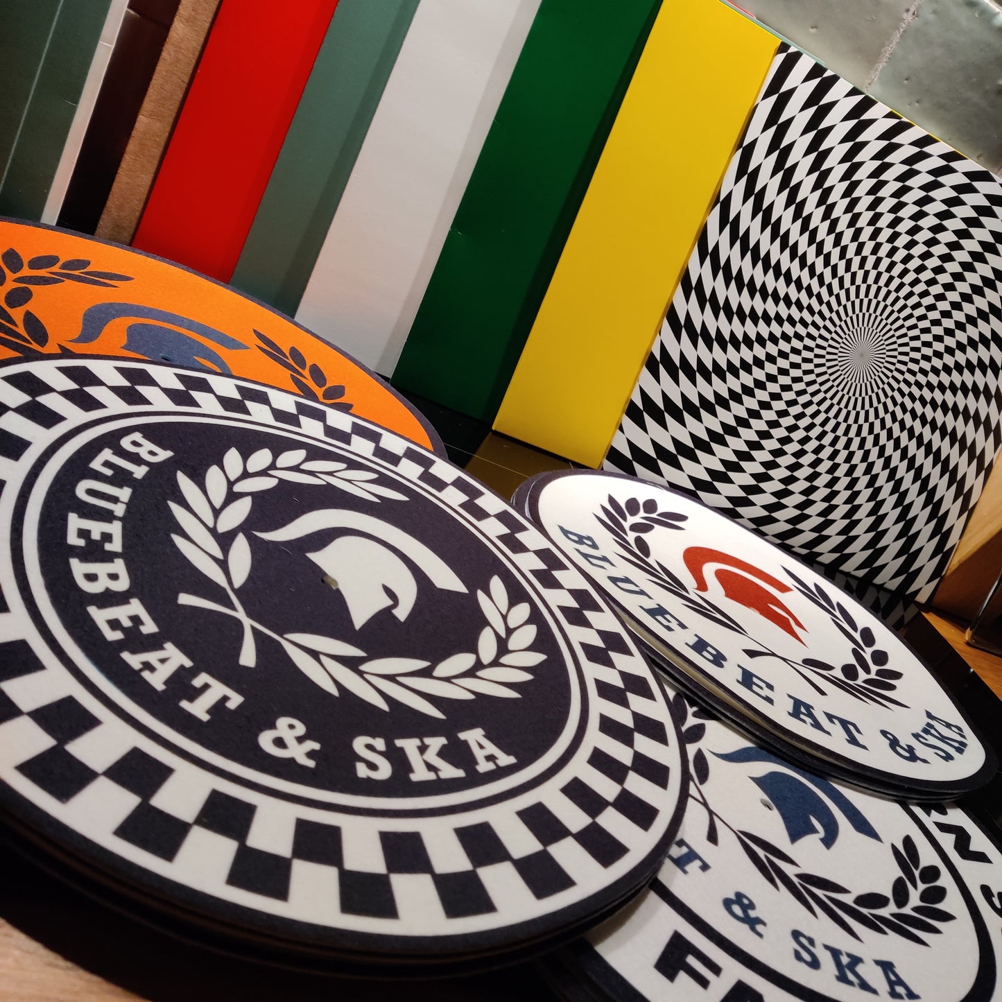 Bedrukte slipmat 12" (all-round)