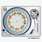 Delfts blauw bord slipmat