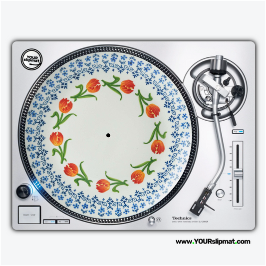 Delfts blauw bord slipmat