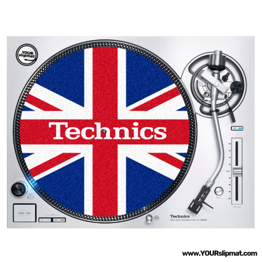 (Set mit 20 oder 50 Stück) Technics Rutschmatten „UK“.