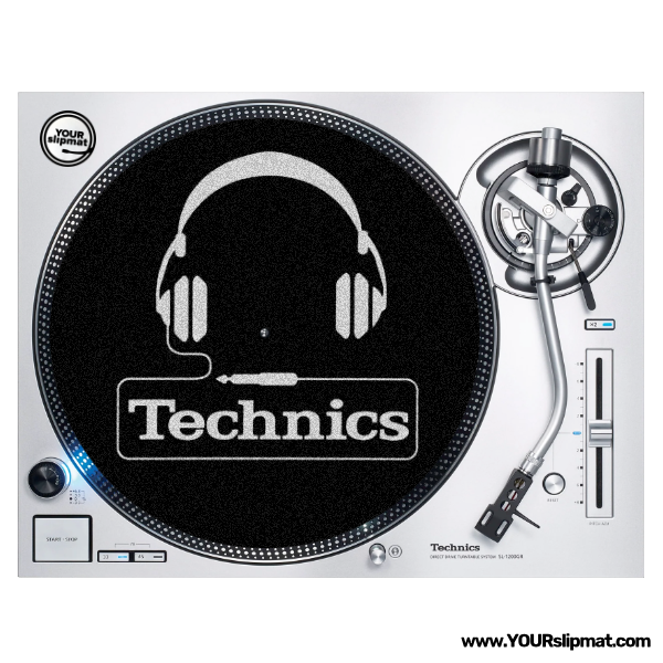 Technics 'Headphones' slipmat