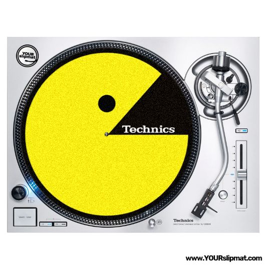(Set mit 20 oder 50 Stück) Technics „Pacman“-Rutschmatten