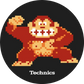 (Set van 20 of 50 stuks) Technics 'Donkey Kong' slipmatten
