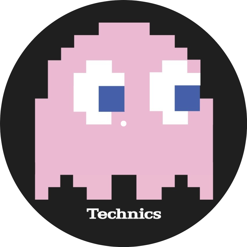 (Set of 20 or 50 pieces) Technics 'Pinky' slip mats