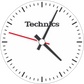 (Set of 20 or 50 pieces) Technics 'Clock' slip mats