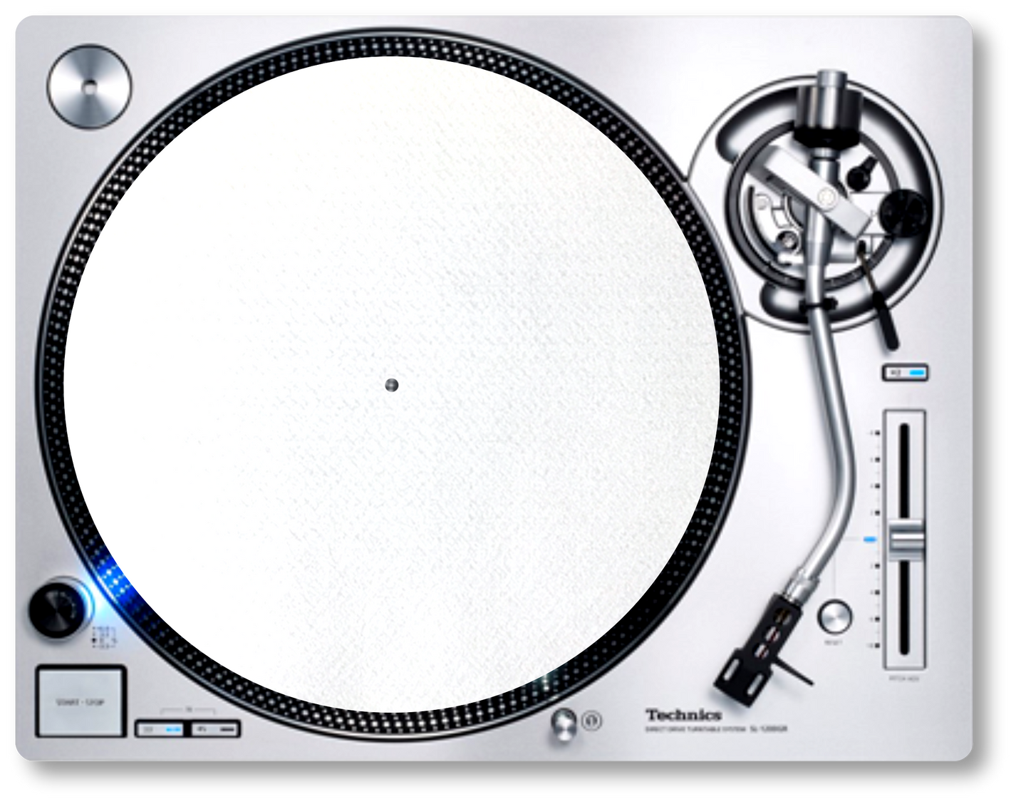 Slipmat voor platenspeler kopen? 12inch vilten slipmatten onbedrukt